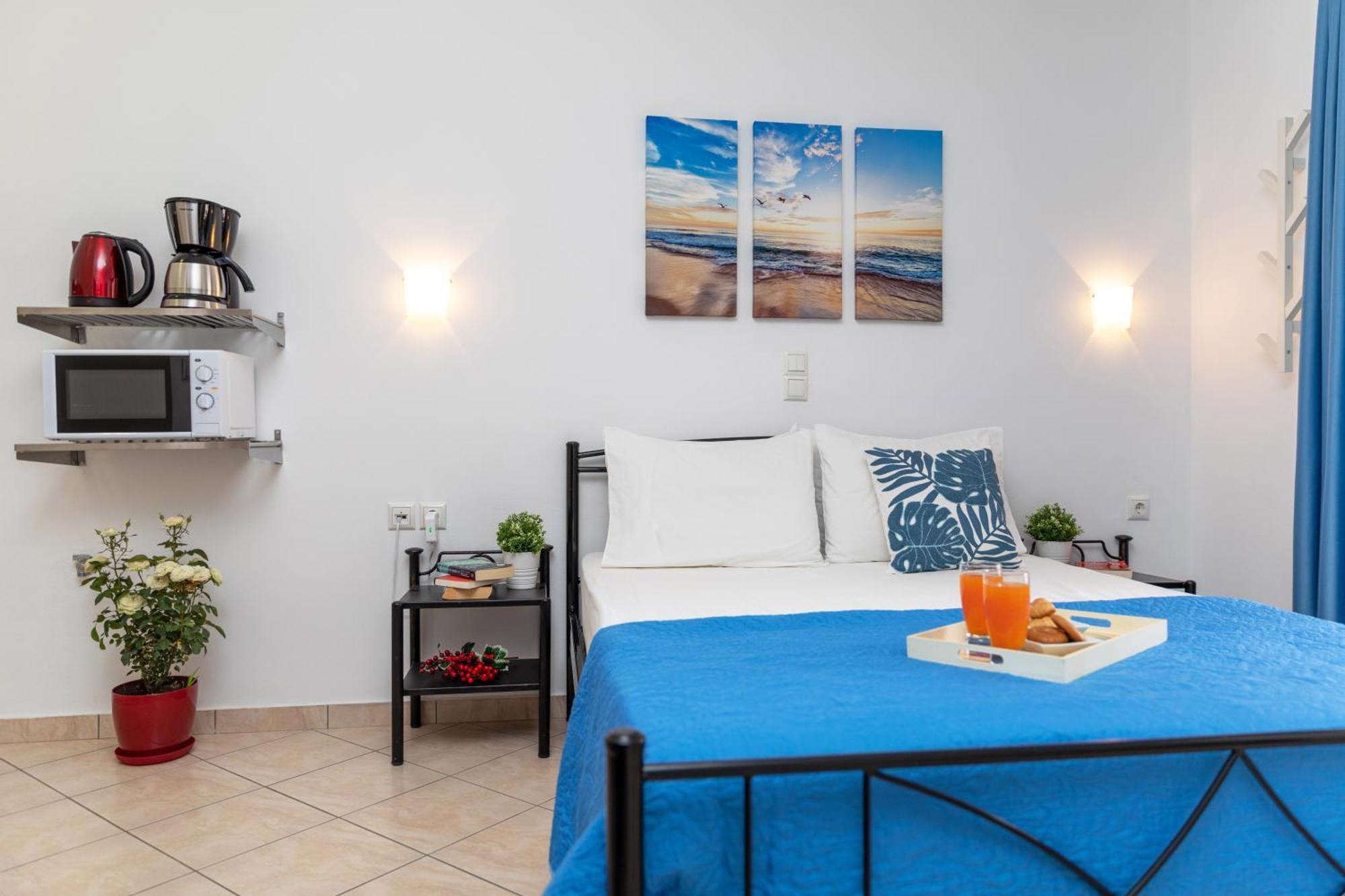 Naxos Diamond Studios Apartments Naxos City Номер фото